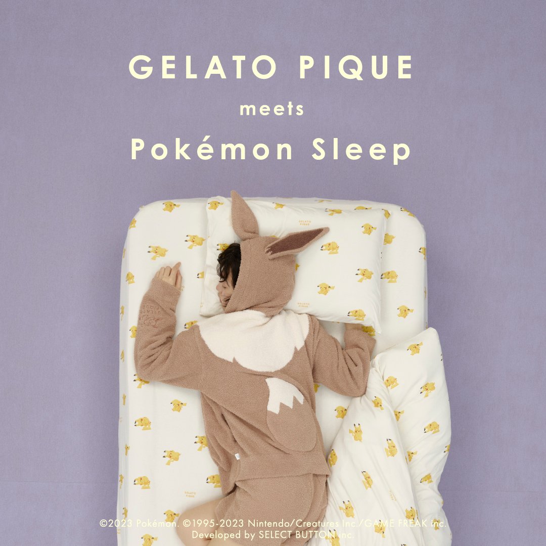 GELATO PIQUE meets Pokémon Sleep