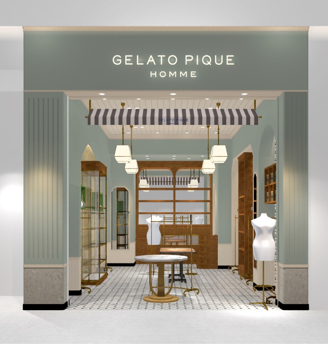 GELATO PIQUE HOMME TOKYO MIDTOWN YAESU STORE OPEN │ gelato pique ...