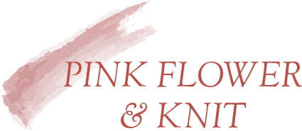 PINK FLOWER & KNIT